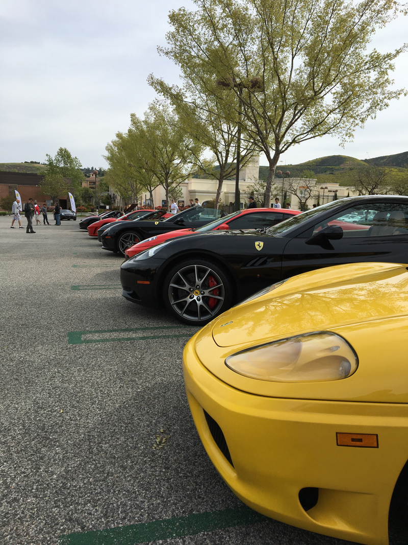 Decent mix of colors. The Blue 360 left before I could get a picture.